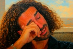 Cucurella llorando