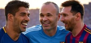 messi iniesta