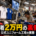 1着約2万円の公式ユニフォーム、製造現場の時給は210円未満…BBCが有名クラブの工場実態を調査